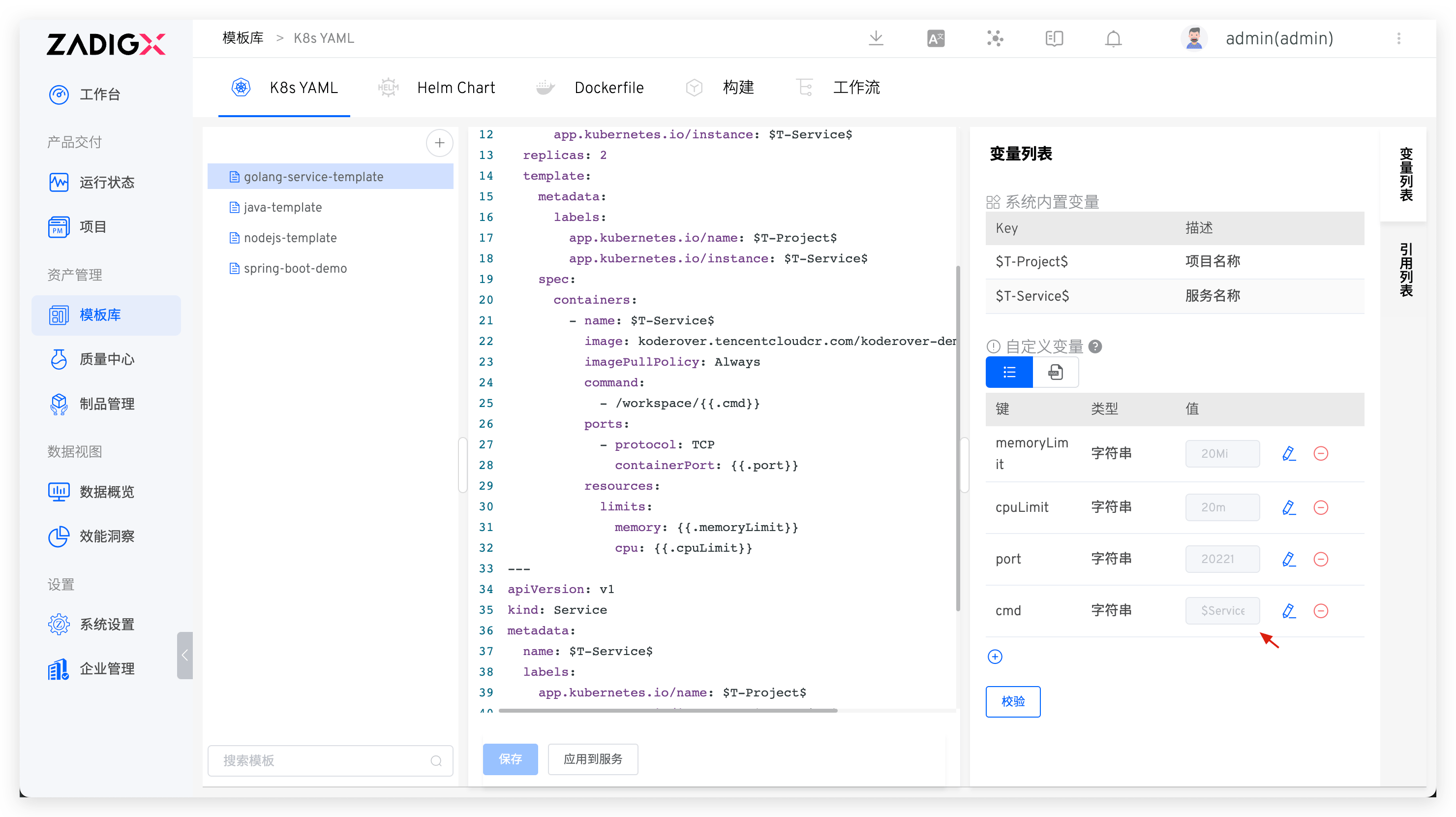 K8s YAML 模板变量的高阶用法
