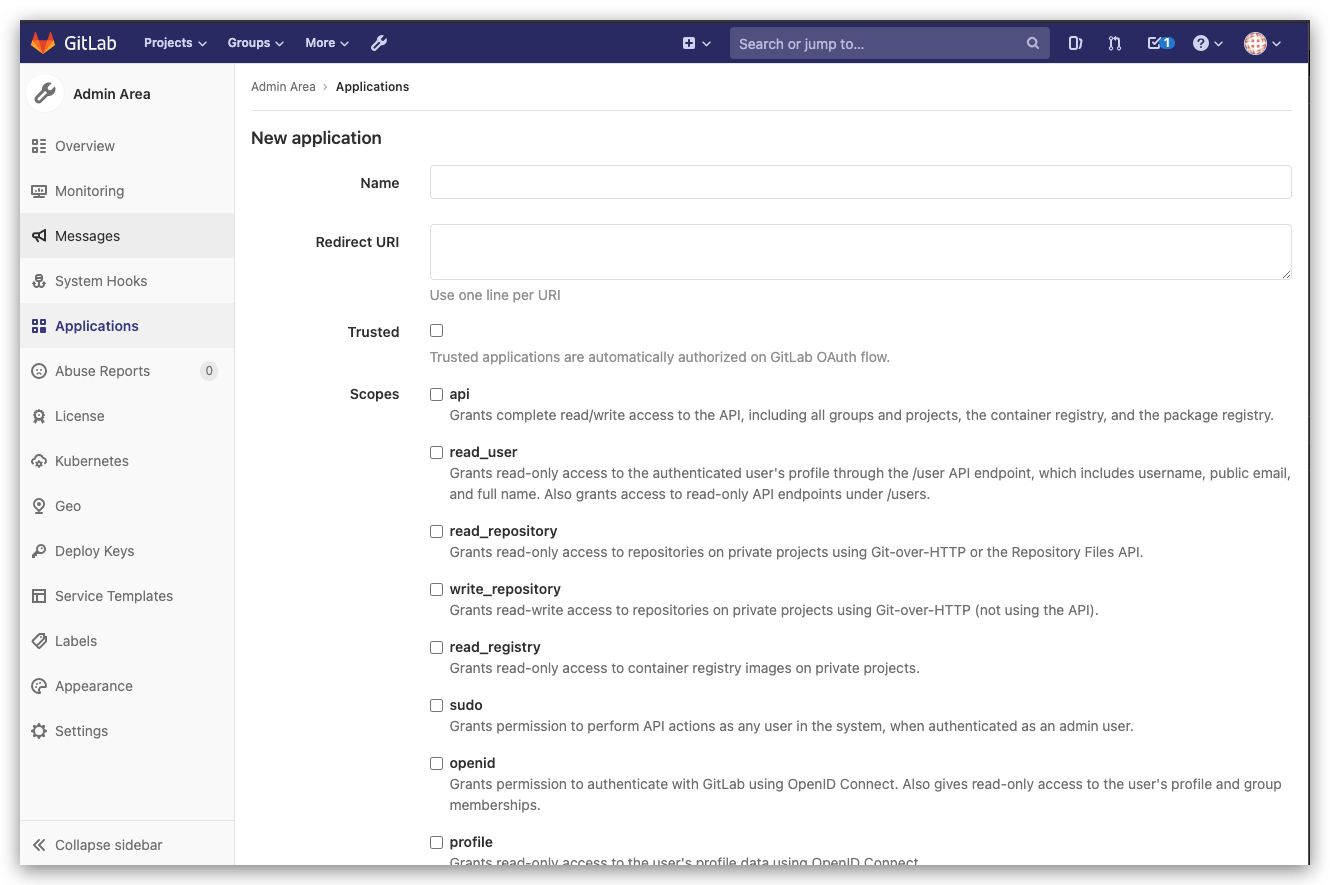 GitLab 集成 | Zadig 文档