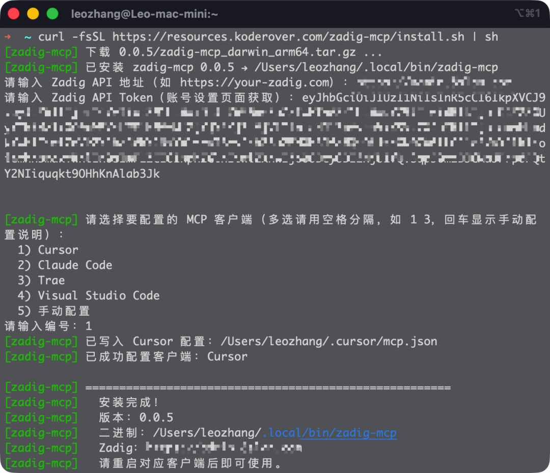 Install MCP Server
